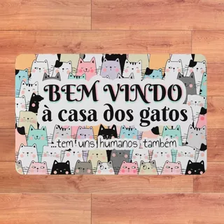 Tapete de Entrada para Porta de Casa Antiderrapante Envio Rápido