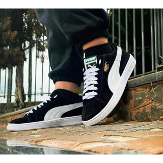 Puma basket preto e cheap branco