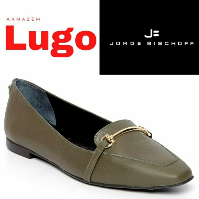 Sapatilha Loafer Jorge Bischoff (35) Couro Original J10624004011