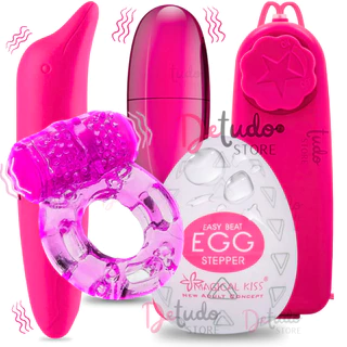 Kit 2 Vibradores Ponto G Golfinho e Bullet Cápsula com Controle + 1 Anel Peniano Masculino + Egg Ovo Masturbador Masculino Sex Shop Erótico em Oferta na Shopee