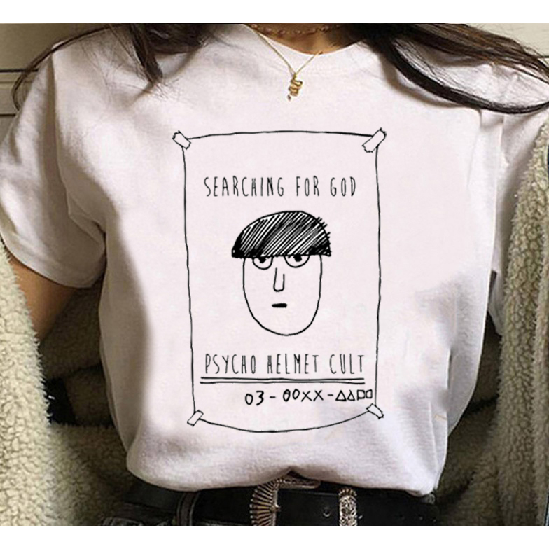 Camiseta Mob Psycho 100 Seaching for God Unissex