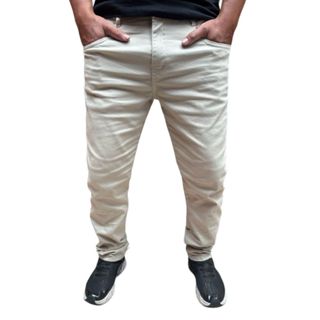 Calça Masculina Jeans Sport Fino Tecido Premium Basica Sem