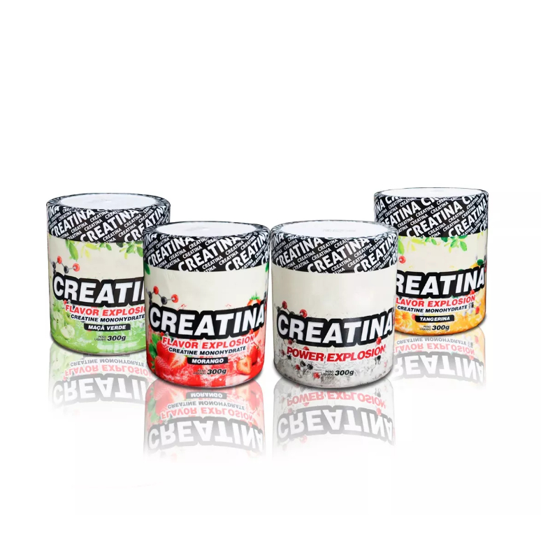 Creatina Power Explosion 300g Monohidratada Esporte | Shopee Brasil