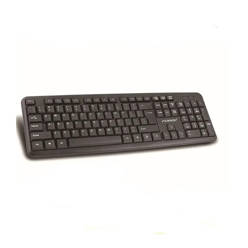 Teclado USB PADRÃO ABNT2 com fio 2.4ghz, confortável awsd
