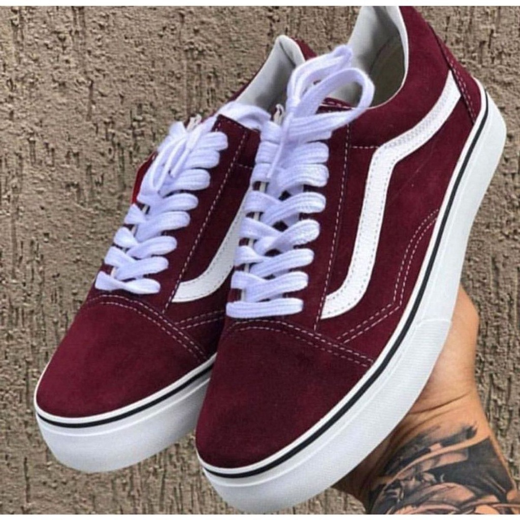 Vans 2025 bordo masculino