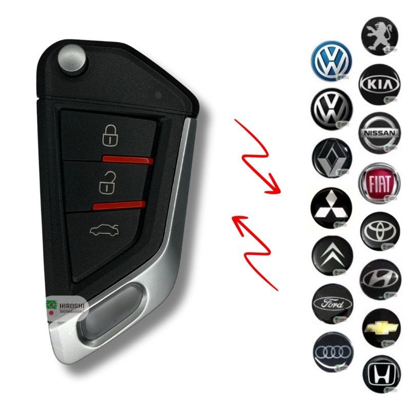 Chave canivete para alarme Pósitron