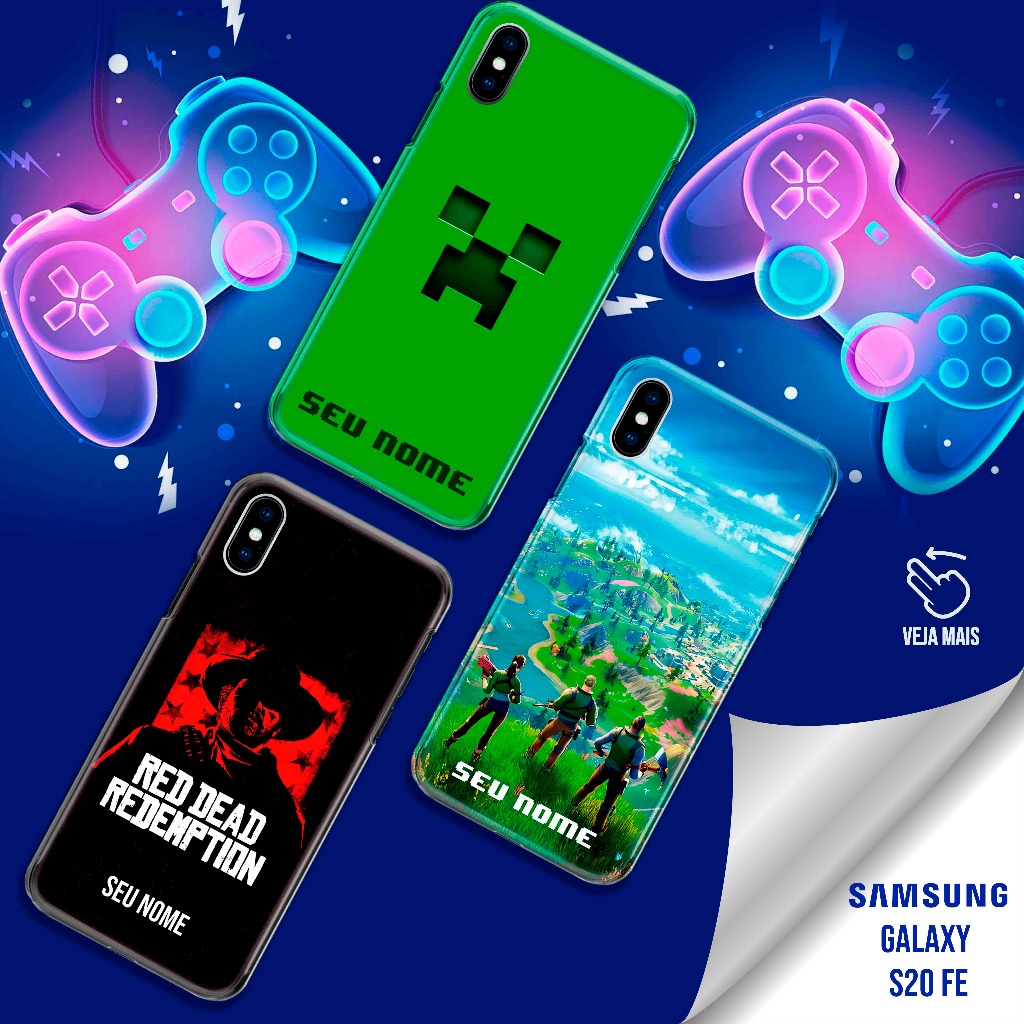 Capa Capinha - Galaxy S20 FE - Games