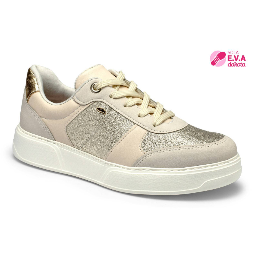 Tênis Dakota Original Feminino Casual Confortável Tendência