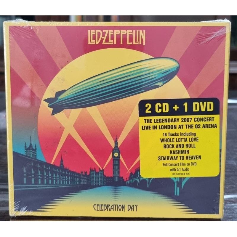 Led Zeppelin - Celebration Day ( Dvd + Cd Duplo) lacrado, importado USA ...