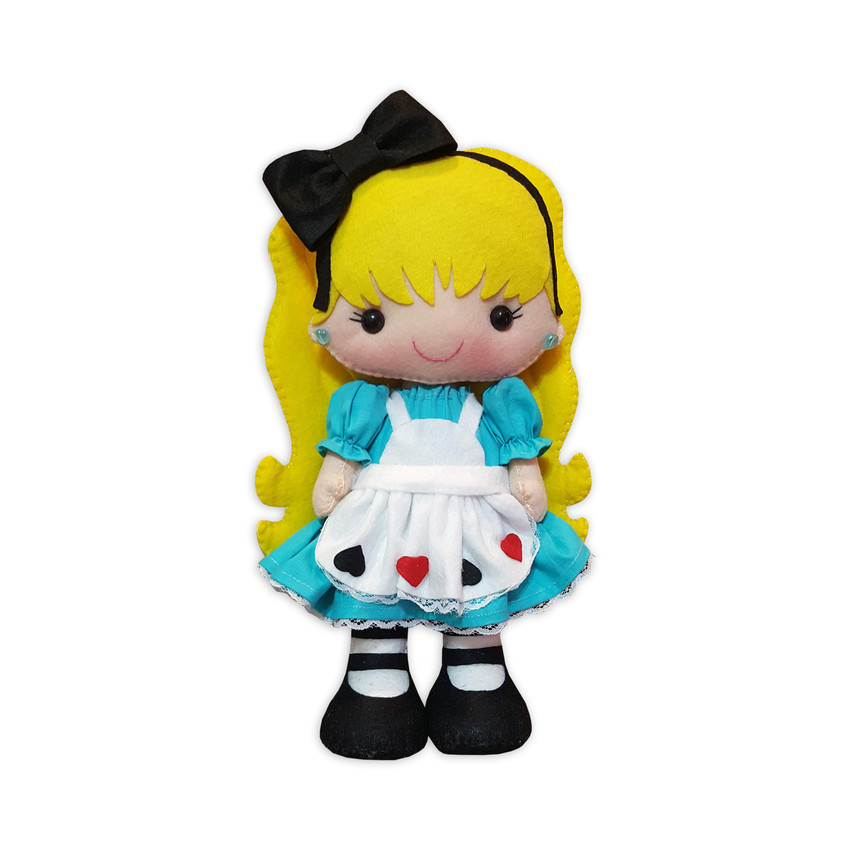 Boneca Alice no País das Maravilhas (25cm) | Shopee Brasil