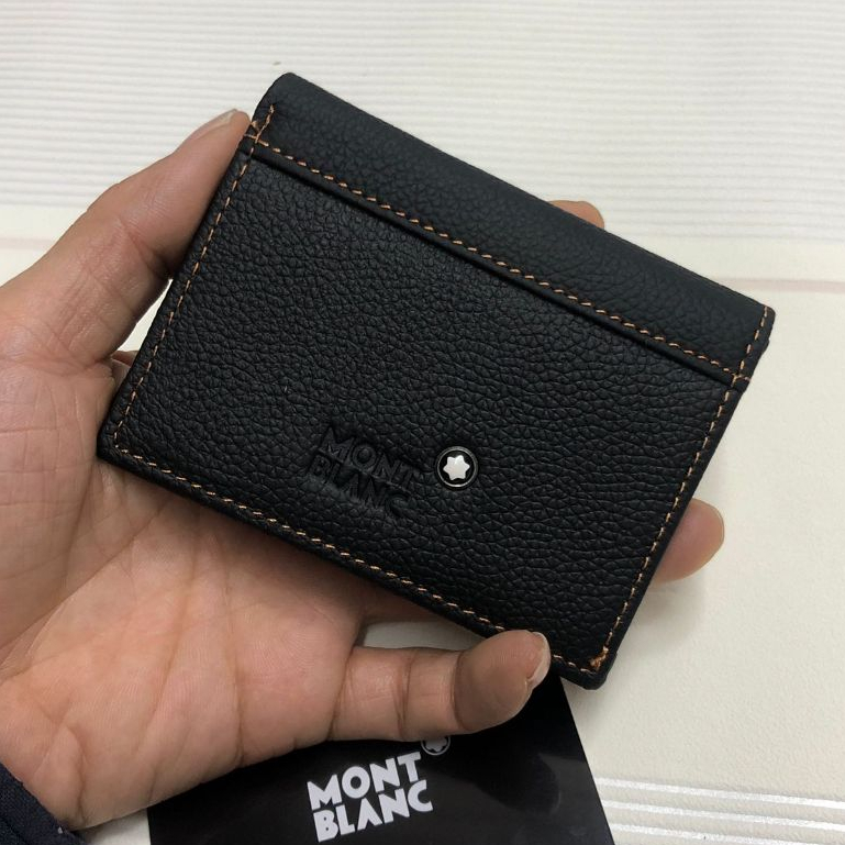 Lou-is Vuitton Luis Monograma Porta-Cartões carteira masculino Preto