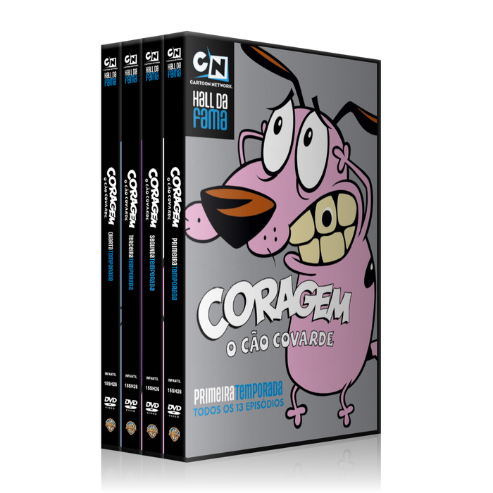 Coragem o Cão Covarde Série Completa | Shopee Brasil