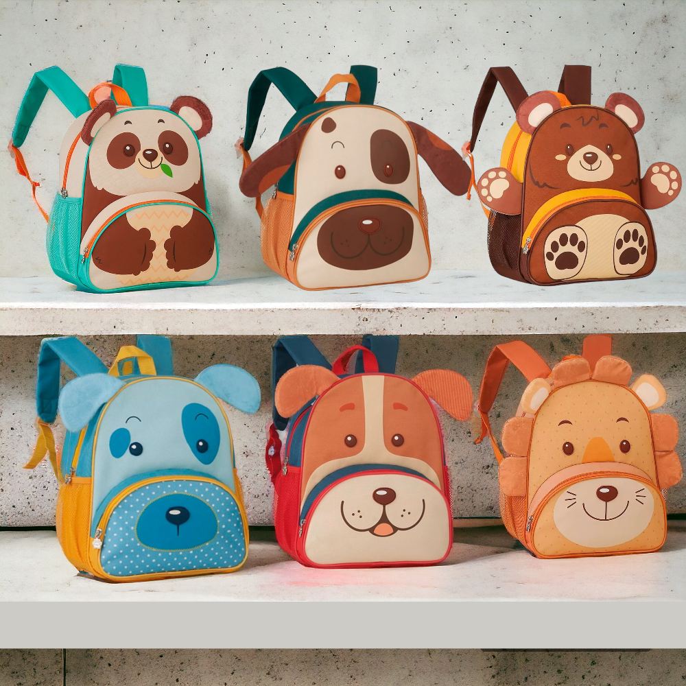 Mochila Escolar Infantil Grande para Criança Menino Menina com Estampas