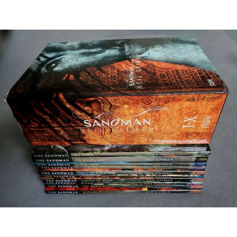 HQ Sandman - Box Importado Completo com 10 Volumes (2.300+ Páginas