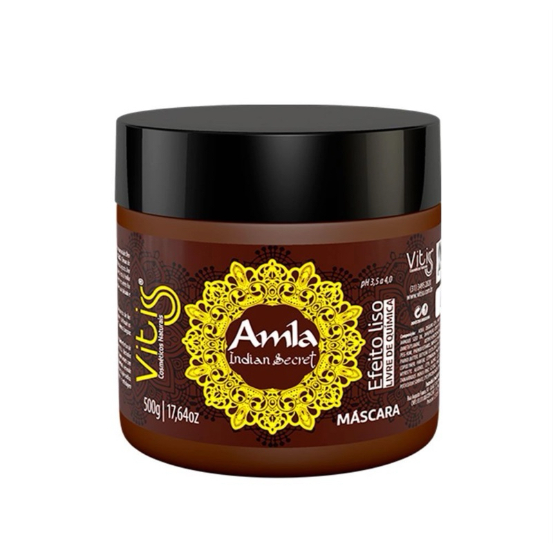 Vitiss Mascara De Hidratacao Efeito Liso Amla 500g