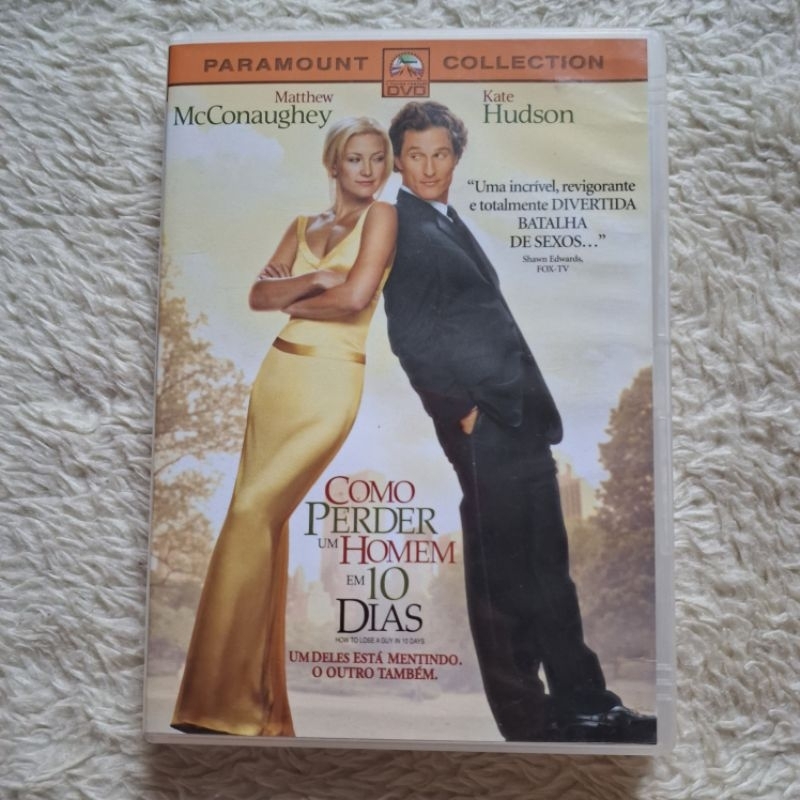 Dvd Como Perder Um Homem em 10 Dias (2002, Kate Hudson, Matthew