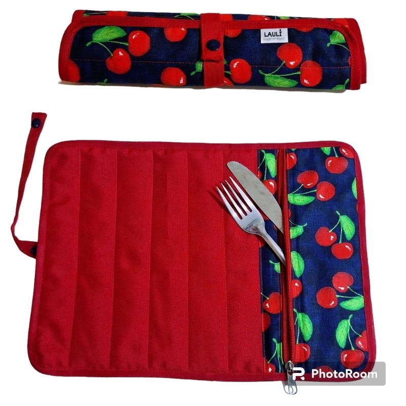 Lugar americano com porta talher (modelo office)