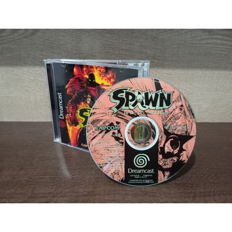 Spawn in the demons hand dreamcast shopee brasil
