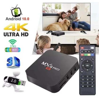 TV Smart Box 4K 4G/5G 512G + 64GB Android 11.1 - MXQ