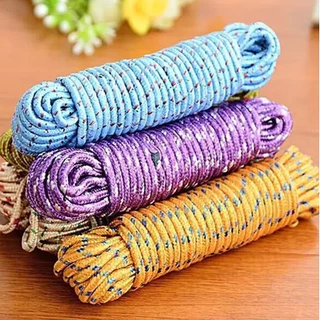 Corda De Varal 15 Metros Para Teto Parede Em Nylon Multiuso Multicolorido Javick Super Resistente Amarração Em Geral em Oferta na Shopee