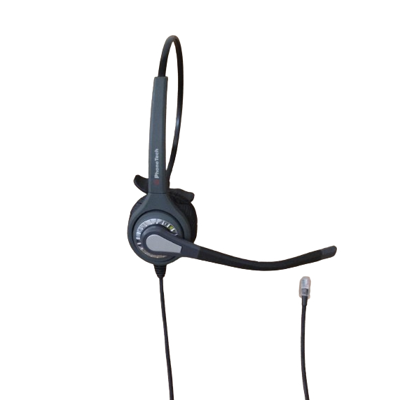 Headset Monoauricular Rj11 Para Telefone Ip Atendente | Shopee Brasil