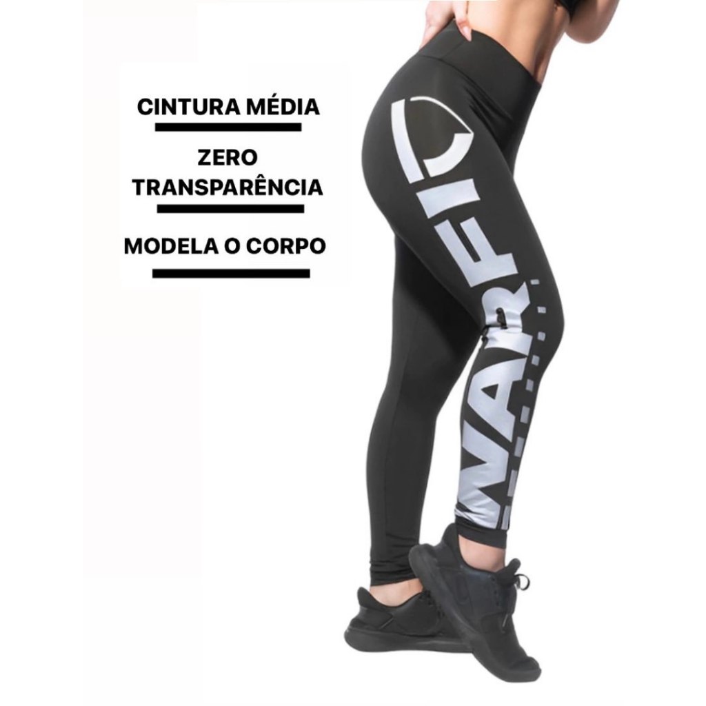 Kit 10 Conjunto Calça Legging Feminina Fitness Academia Básica Levanta  Bumbum Cintura Alta Roupas Femininas no Shoptime