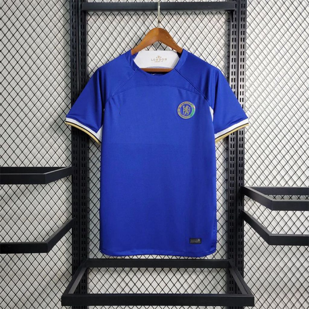 Camisa De Futebol Chelsea 23/24Masculinas Home