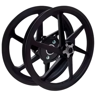 Roda Jante Liga Leve Nxr Bros 160 Xre190 Freio Disco Duplo Par Stilo