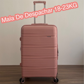 Kit de Malas de Viagem 3 Peças e Frasqueira Italia Maloa Rose