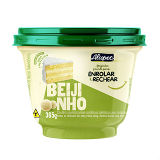 Beijinho 365gr Pronto para enrolar Alispec