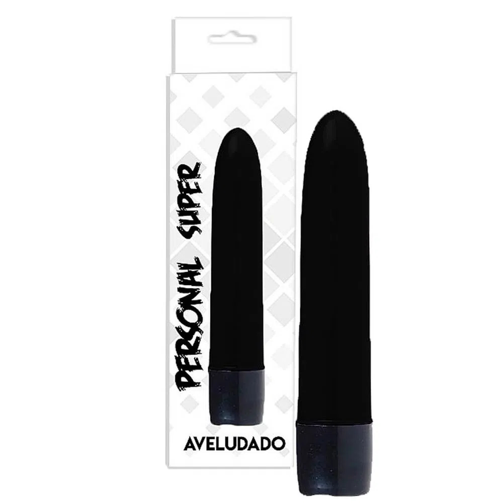 Personal Super Vibrador Clássico Aveludado 13cm Sexy Import