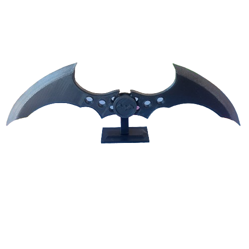 Batman Batarangue Arkham Com Suporte para Mesa