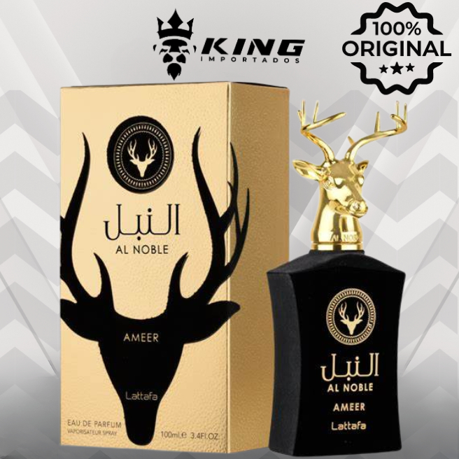 LATTAFA AL NOBLE AMEER EDP 100ML MASCULINO PERFUME ARABE