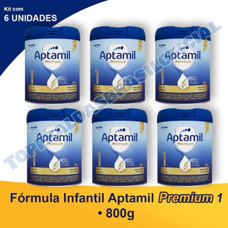 Kit 6 Latas Aptamil Premium N°1 800g 0-6 Meses