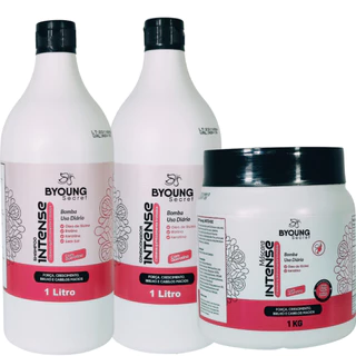 Kit Shampoo+cond.+Mascara Byoung Bomba de Crecimento 3x1 Litro
