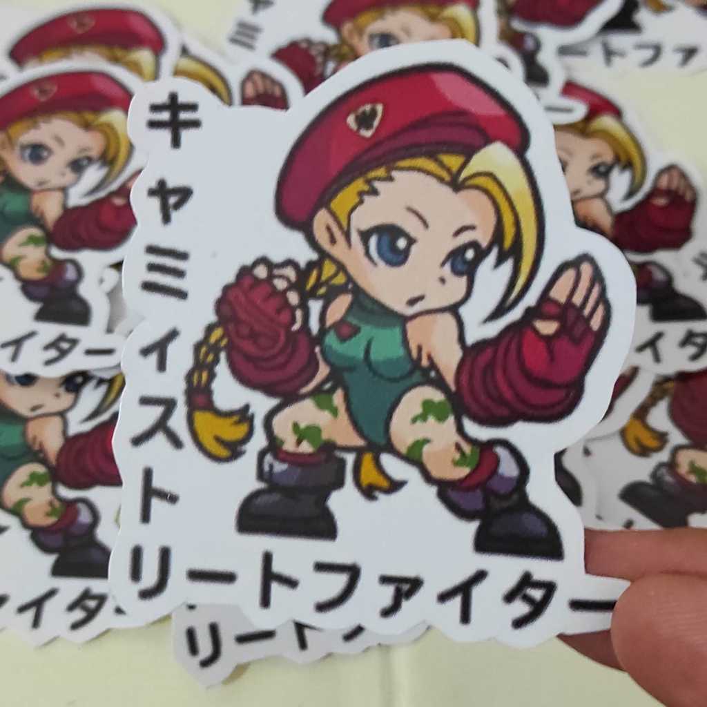 CAMMY - STREET FIGHTER - STICKERS - Adesivos e Imãs | Shopee Brasil