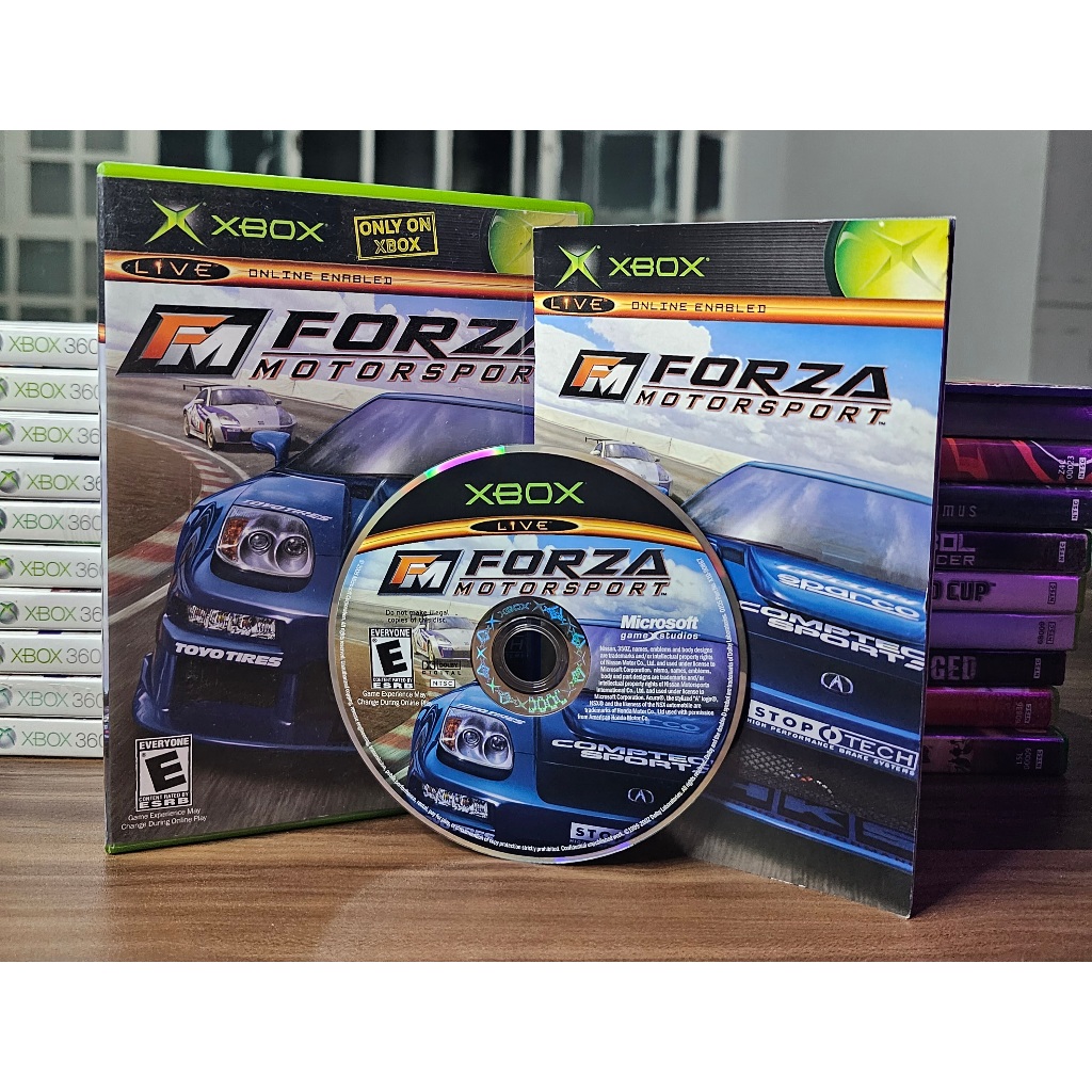 Jogo Forza Motorsport Xbox Classico Original Raro