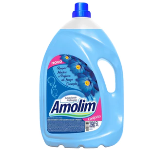 Amaciante concentrado Cheiro Downy/Cheiro Confort 5 litros Fixa na Roupa