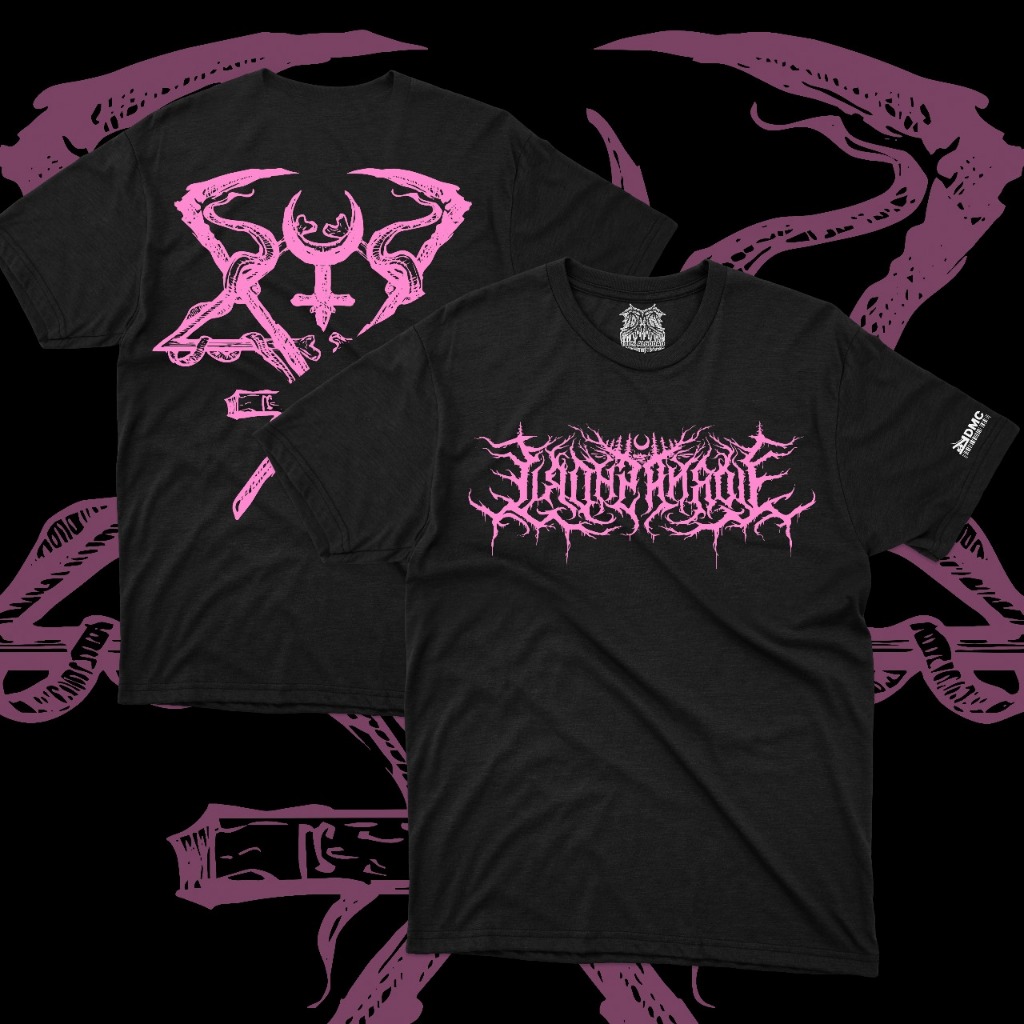 Camiseta - Lorna Shore - Logo Rosa