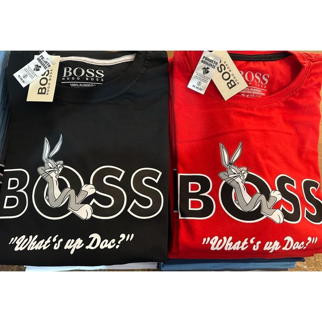 Camiseta bos perna longa Importada Malha Premium