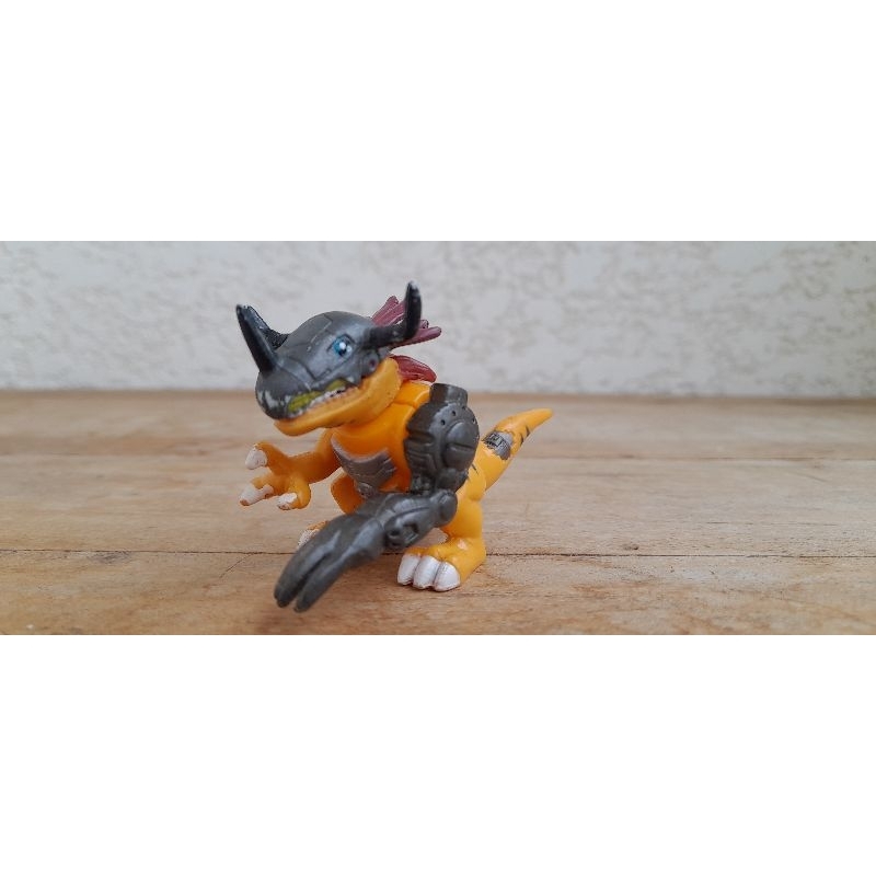 Action Figure Boneco Metalgreymon digimon 5cm de altura