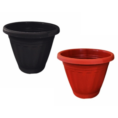 Vaso Plástico 32 cm 15 litros Florença Romano Decorativo