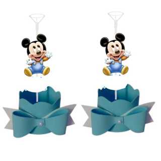 Centro de Mesa Mickey Baby personalizado