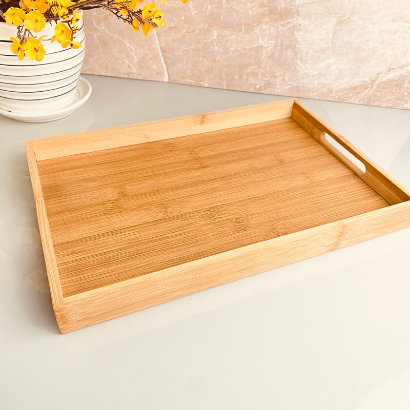 Bandeja Organizadora com Alça Cantinho do Café Multiuso Resistente Decorativa Casa Cozinha Mesa Posta