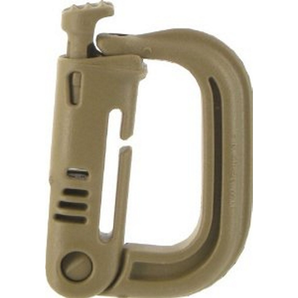 8 Pièces De Mousquetons Tactiques Grimloc Molle, D-Ring Tactique Polyvalent, D-Ring Grimlock Tactique, Clip De Verrouillage Grimloc, Boucle De Mousqueton Pour Ceinture Suspendue Tactique