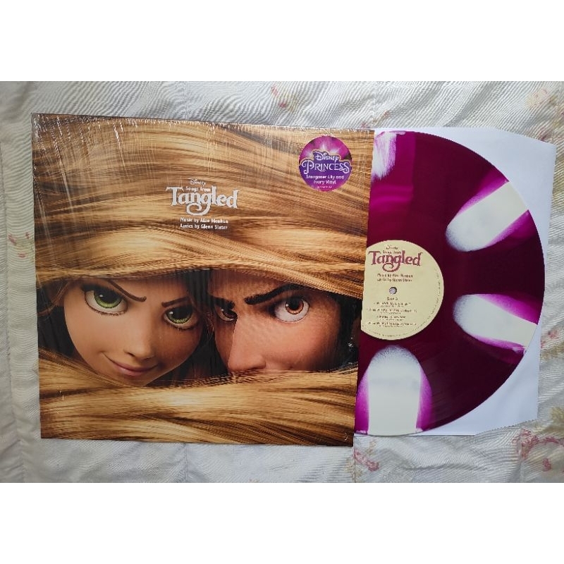 LP Vinil Enrolados Tangled Disney Soundtrack Stargazer Lily and Ivory