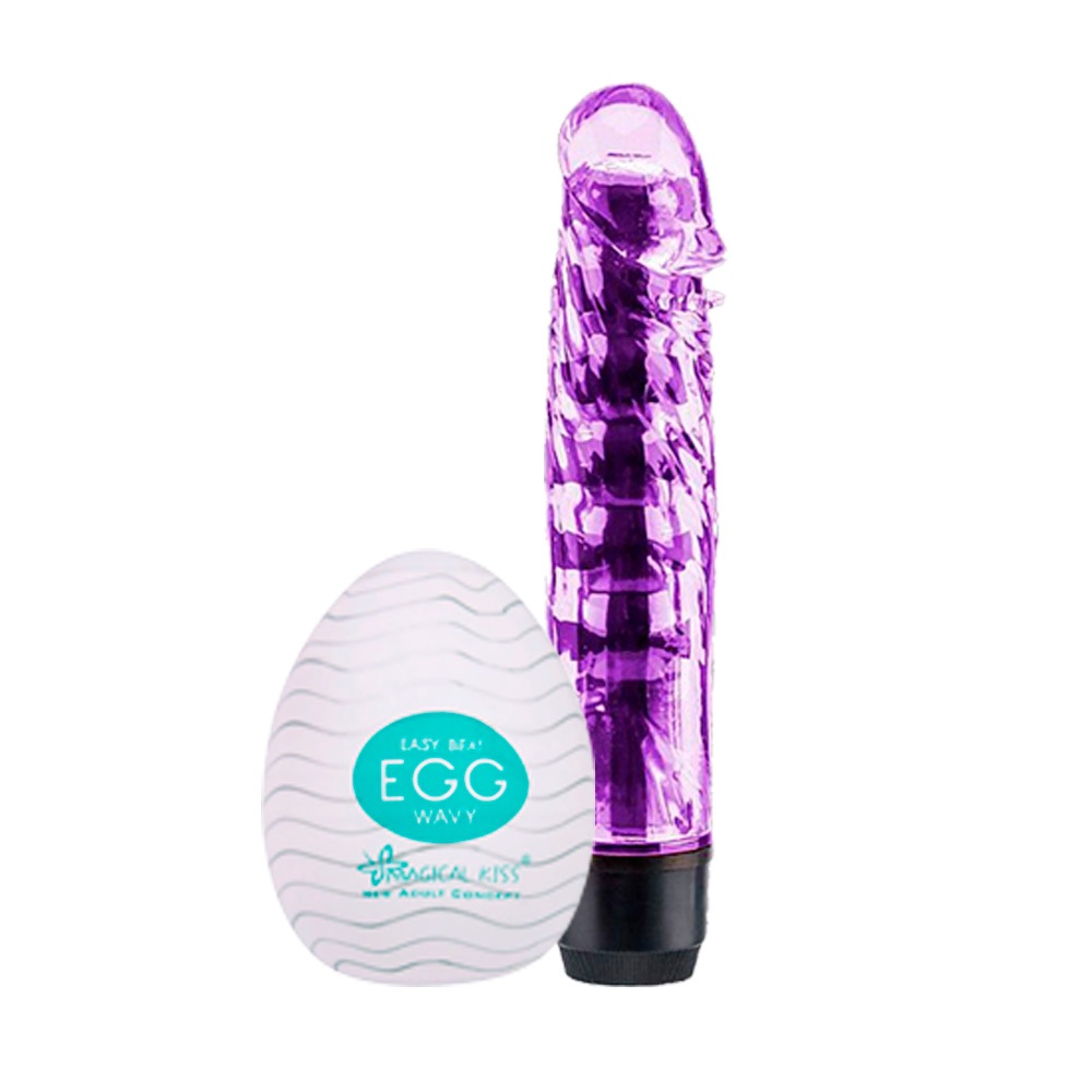 Kit Vibrador Pênis Lubrificante Egg Lucro 400%