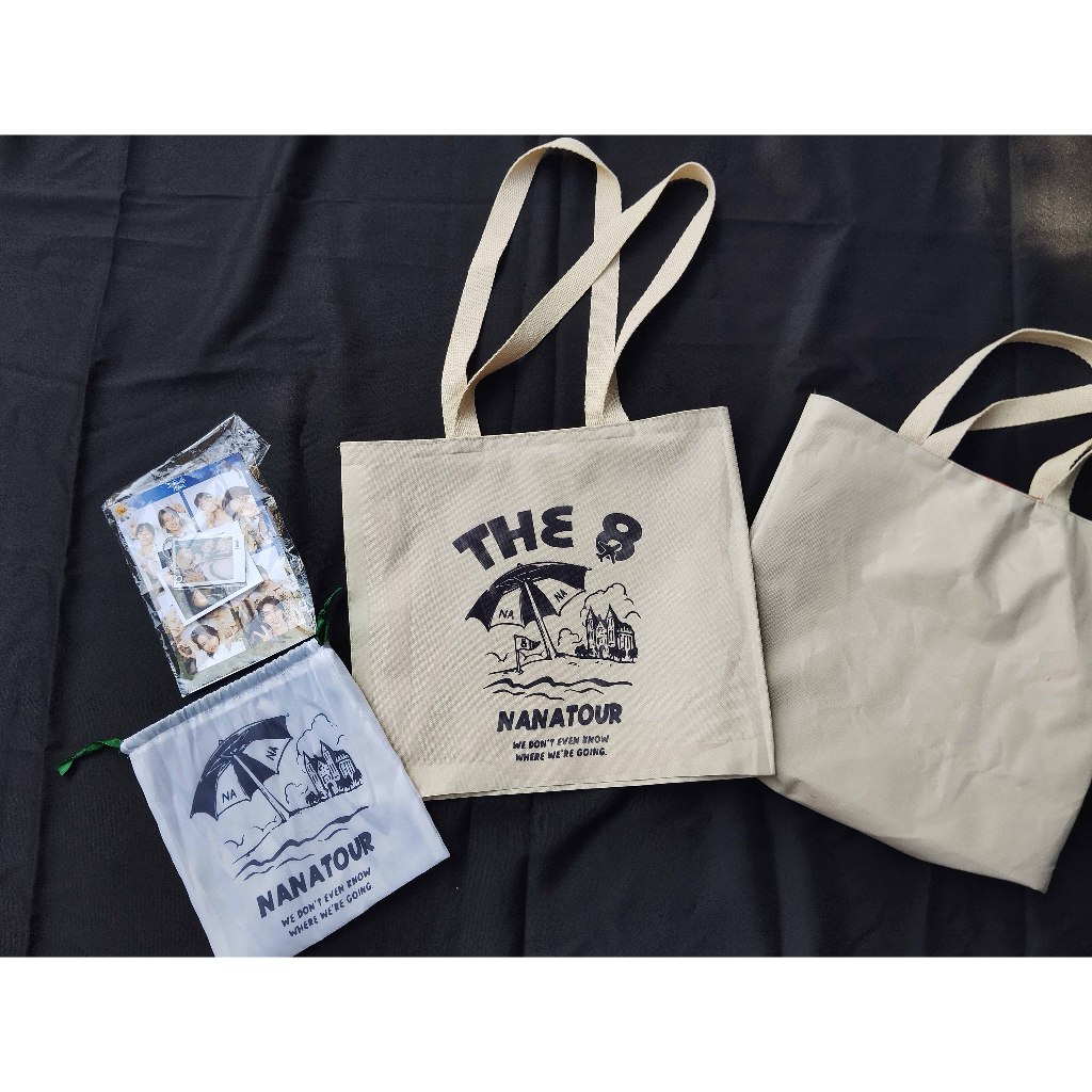 まーくん LBTC710HMLBTG・LBTG710XHFセット Bolsa sacola de lona Nana tour Seventeen estilo ecobag (estampa