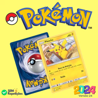 Lote de 10, 20 ou 50 Cartas Pokemon Originais | Cards Sem repetidas | Produto Original Copag