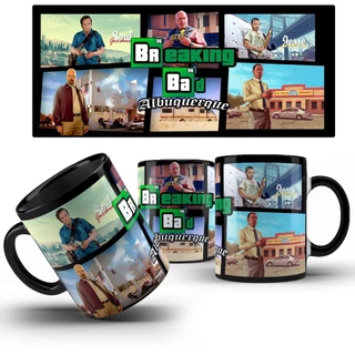 Caneca Breaking Bad Estilo GTA - Material Cerâmica 325ml